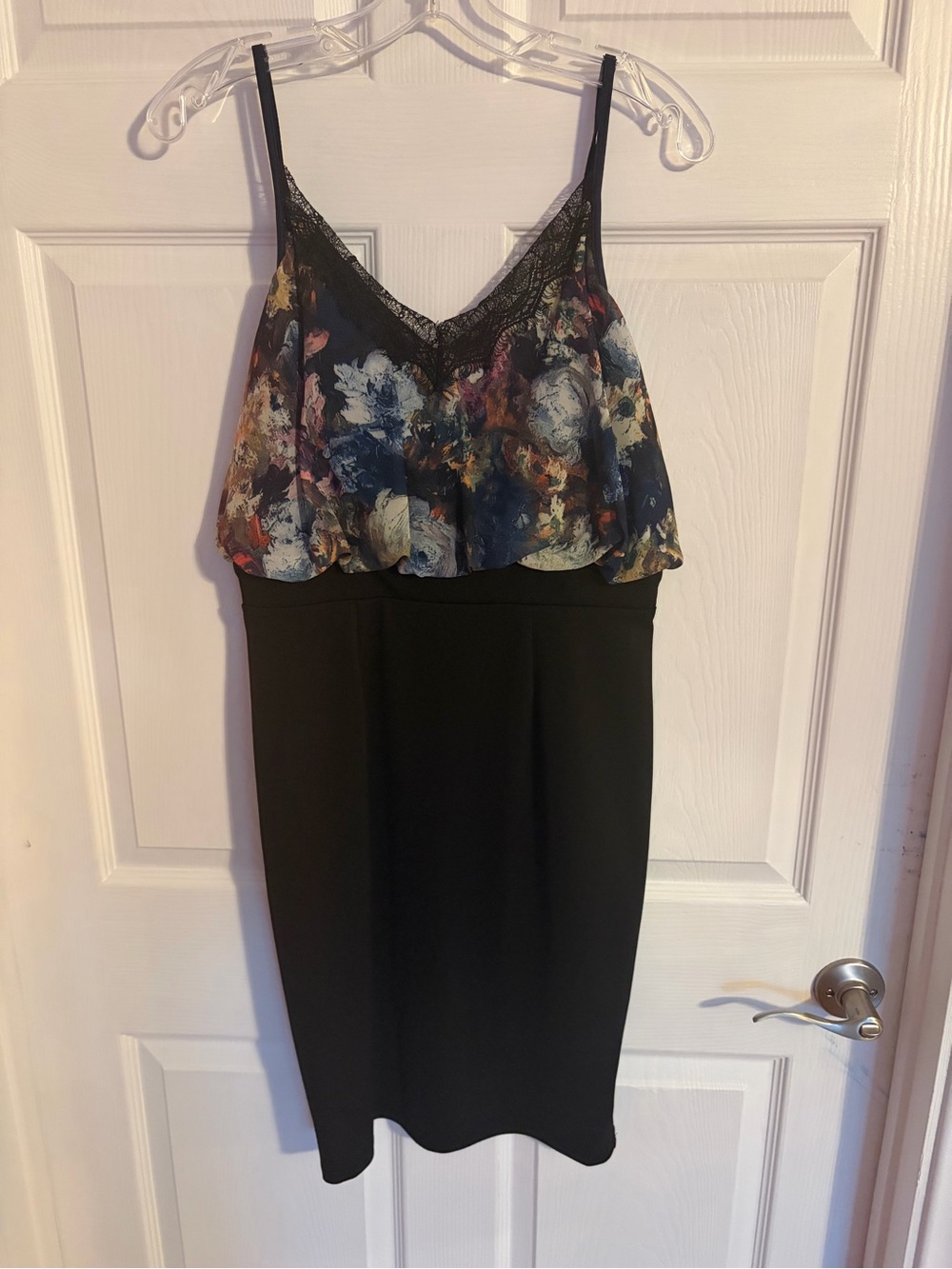 Little Mistress LBD with Floral Accents